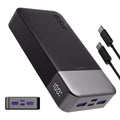 65W Fast-Charging 20000mAh Portable Power Bank